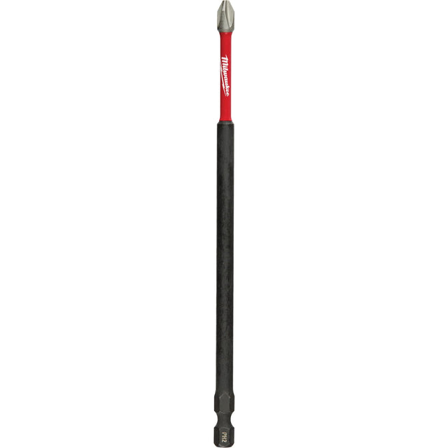 Shockwave™ Phillips Power Insert Bit, Phillips, #2 Tip, 1/4" Drive Size, 6" Length