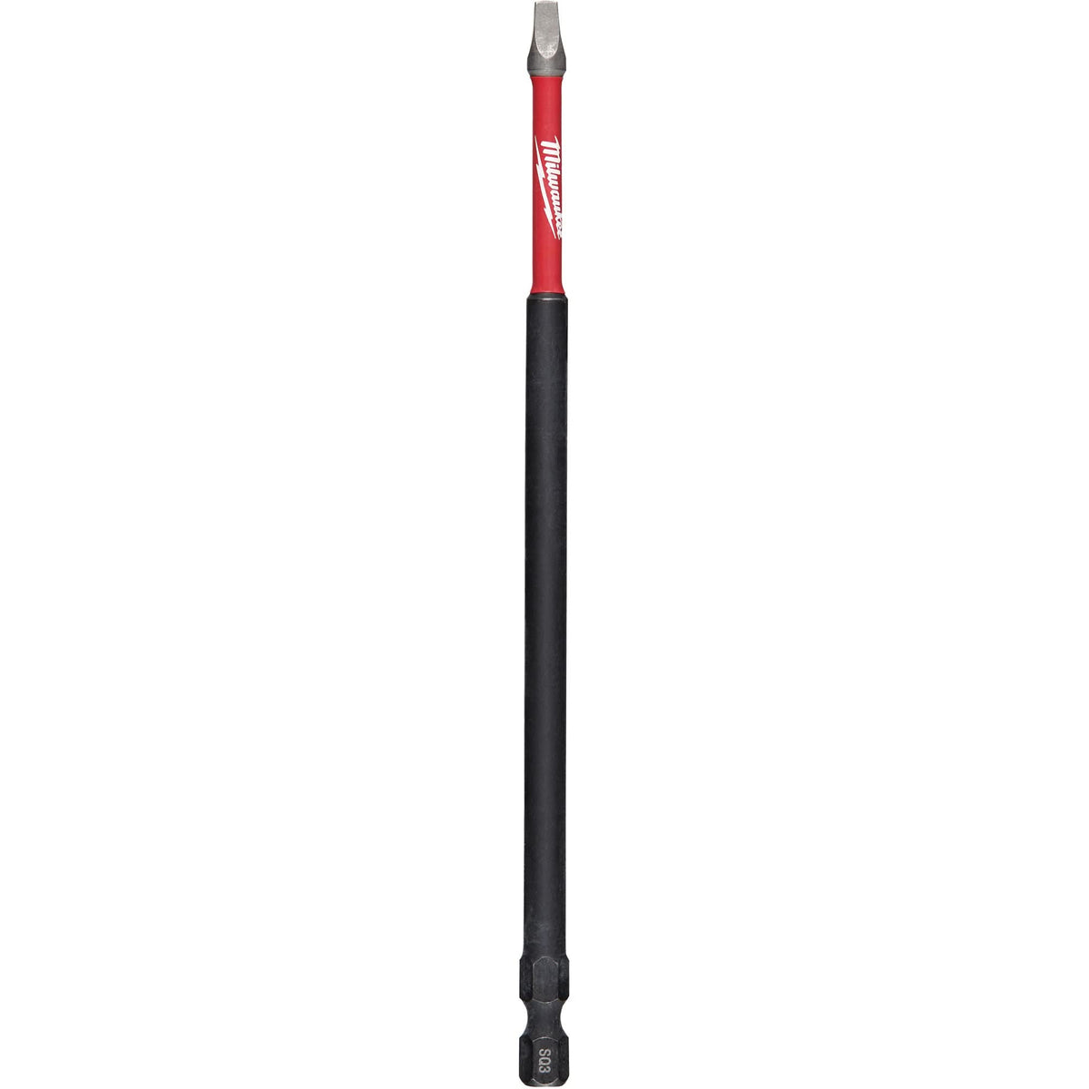 Shockwave™ Power Insert Bit, Square, #3 Tip, 1/4" Drive Size, 6" Length