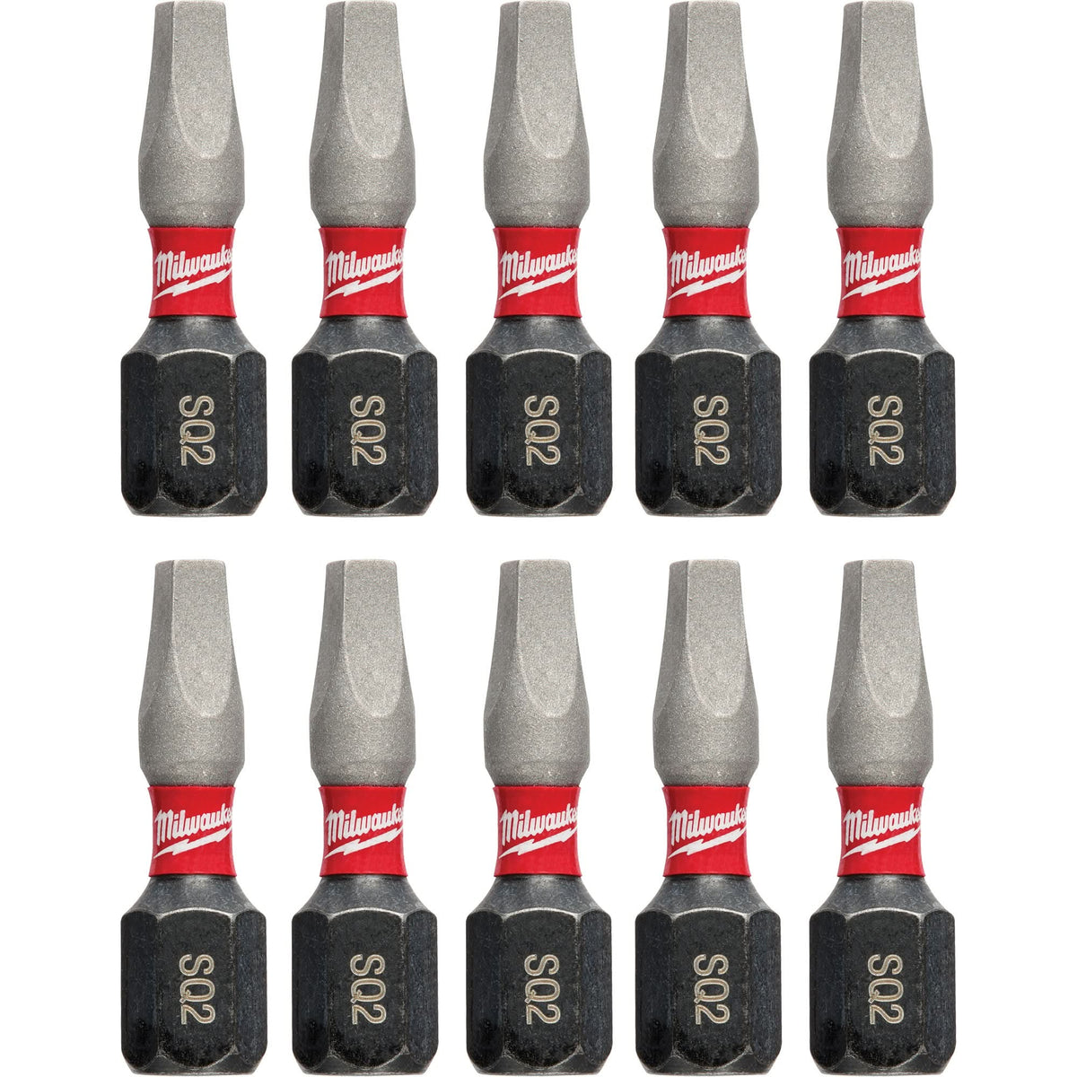 Shockwave™ Impact Insert Bits, Square, #2, 1/4" Drive