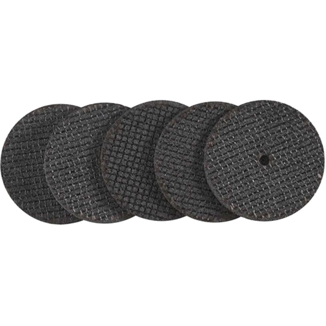 Reinforced Cut-Off Wheels, 1-1/2" x 0.045", None Arbor, Type 1, Aluminum Oxide, 40000 RPM