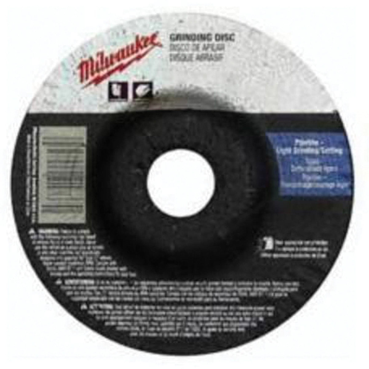 Grinding Wheel, 4-1/2" x 1/8", 7/8" Arbor, Aluminum Oxide, Type 27