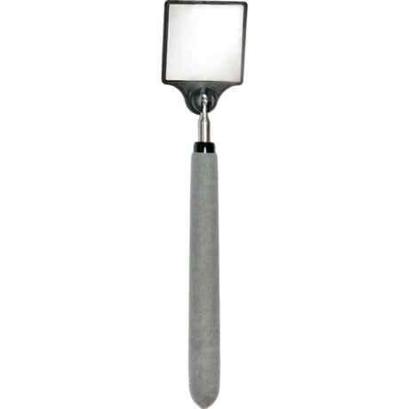 Acrylic Inspection Mirror, Square, 2" L x 2" W, Telescopic