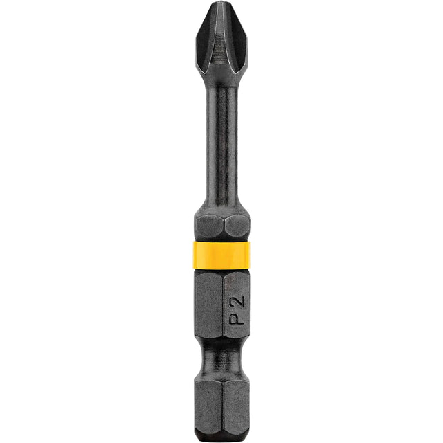Dewalt™ 2" Phillips #2 Impact Ready® Bit, Phillips, #2 Tip, 1/4" Drive Size, 2" Length