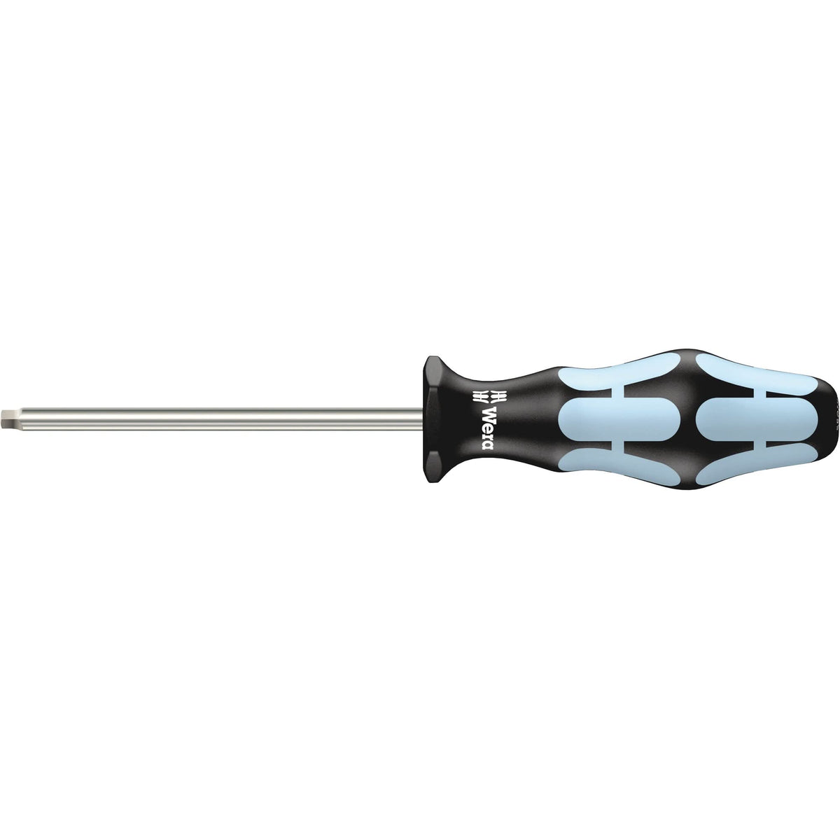 3368 Square Point Screwdriver , #2 Tip, Round, 8-1/16" L, Plastic Handle