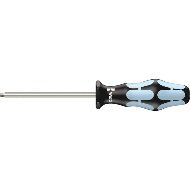 3368 Square Point Screwdriver , #2 Tip, Round, 8-1/16" L, Plastic Handle