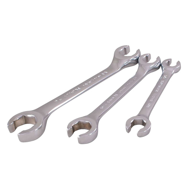 Wrench Set, Flare Nut, 3 Pieces, Imperial