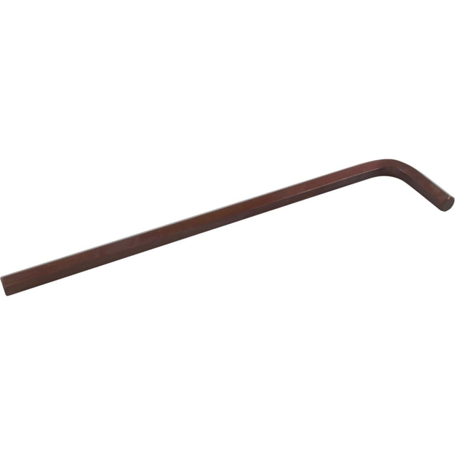 Long Hex Key, Hex End, 3 mm x 4" L, L Shape