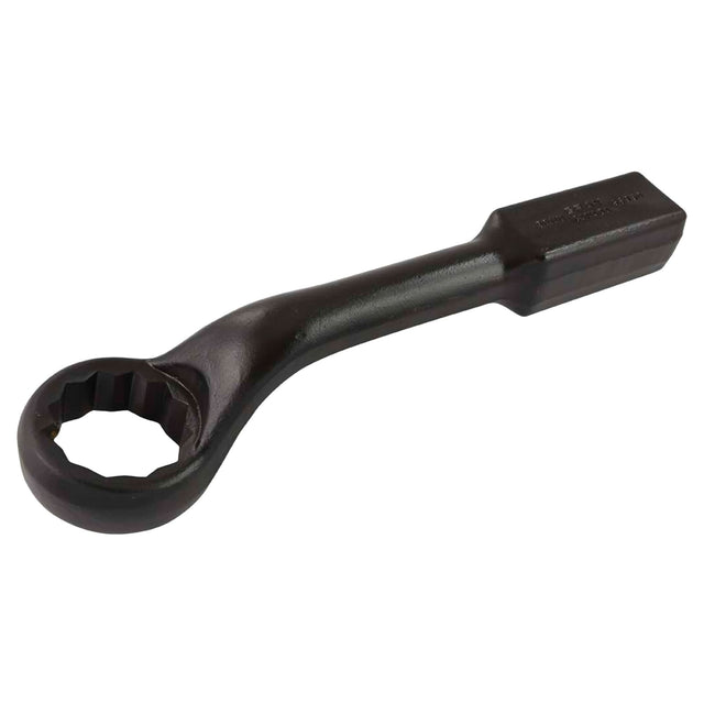 Striking Face Box Wrench, 12 Point, 50 mm, 45° Offset, Black Oxide Finish