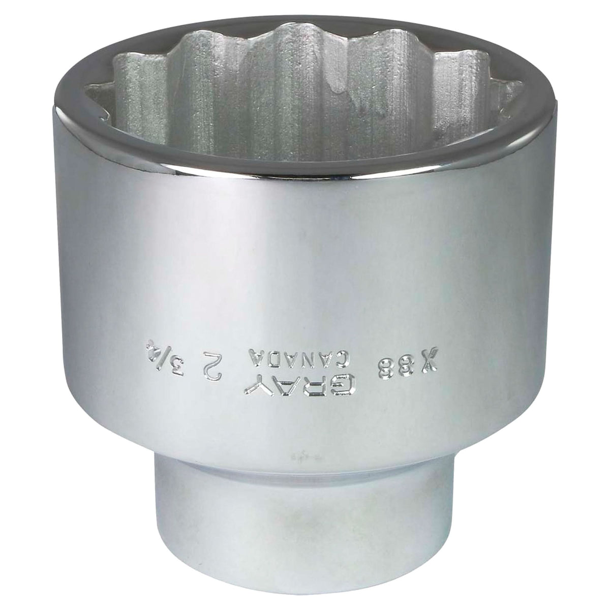 Socket, 2-3/4", 1" Drive, 12 Points
