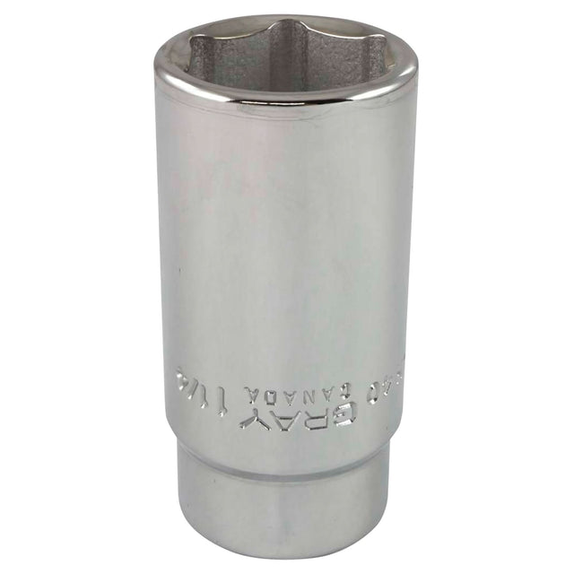 Socket, 1-1/4", 3/4" Drive, 6 Points