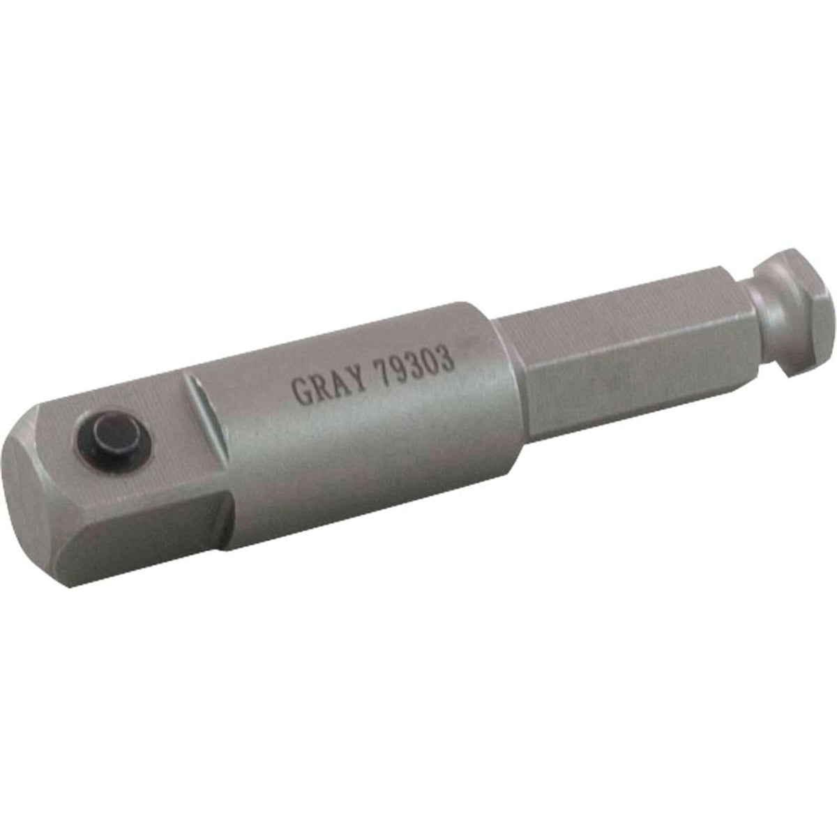 Male Hex Extension, 1/2" Drive, 2-1/5" L