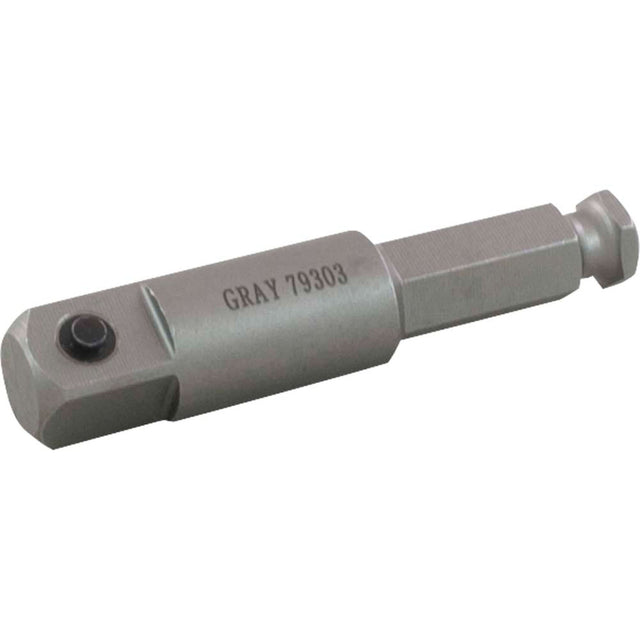 Male Hex Extension, 1/2" Drive, 2-1/5" L