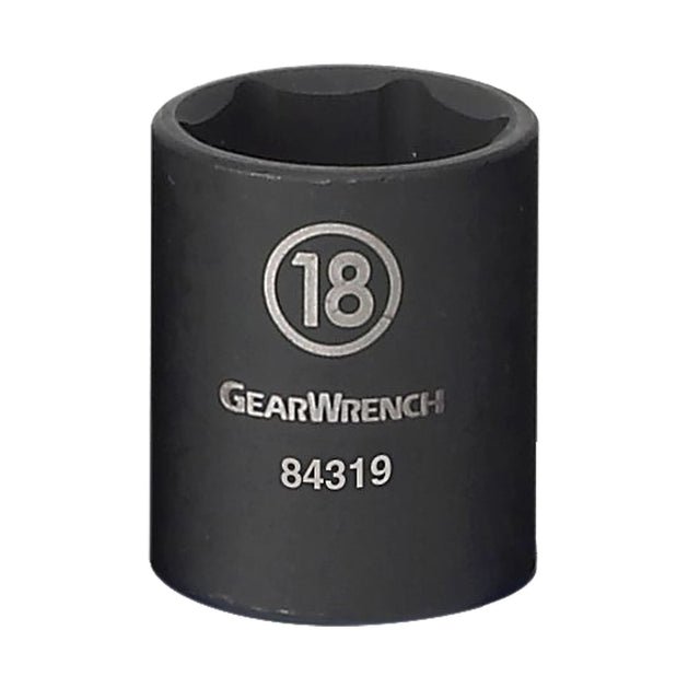 Socket, Impact, 13 mm, 3/8" Drive, 6 Points