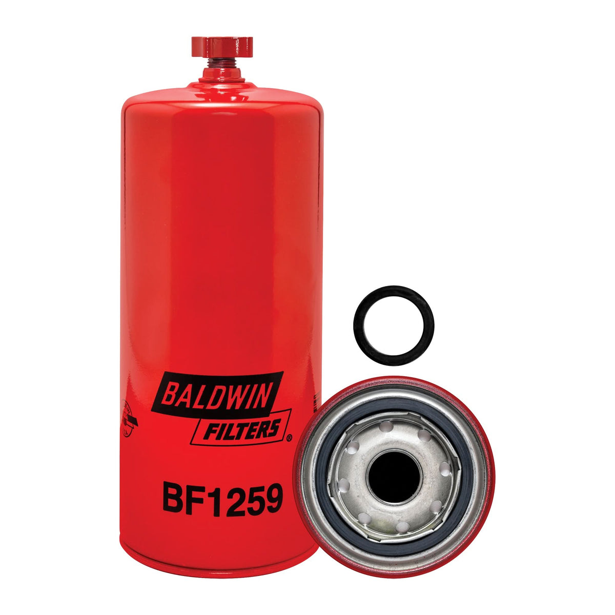 BF1259 Spin-On Fuel/Water Separator with Drain