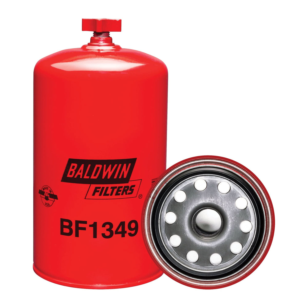 BF1349 Spin-On Fuel/Water Separator with Drain