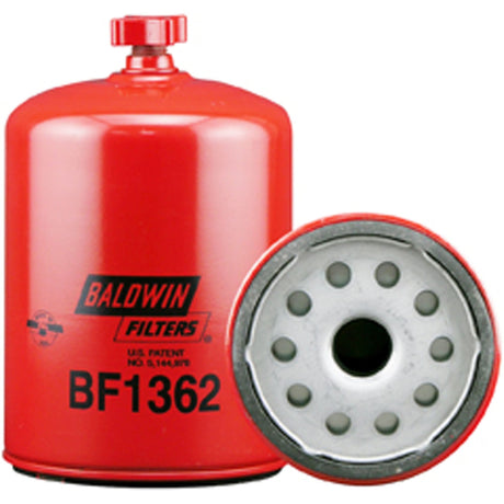 BF1362 Spin-On Fuel Filter with Drain