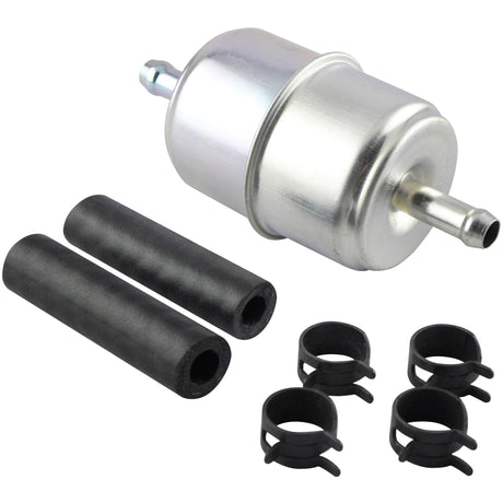 BF840-K1 In-Line Fuel Filter with Clamps & Hoses