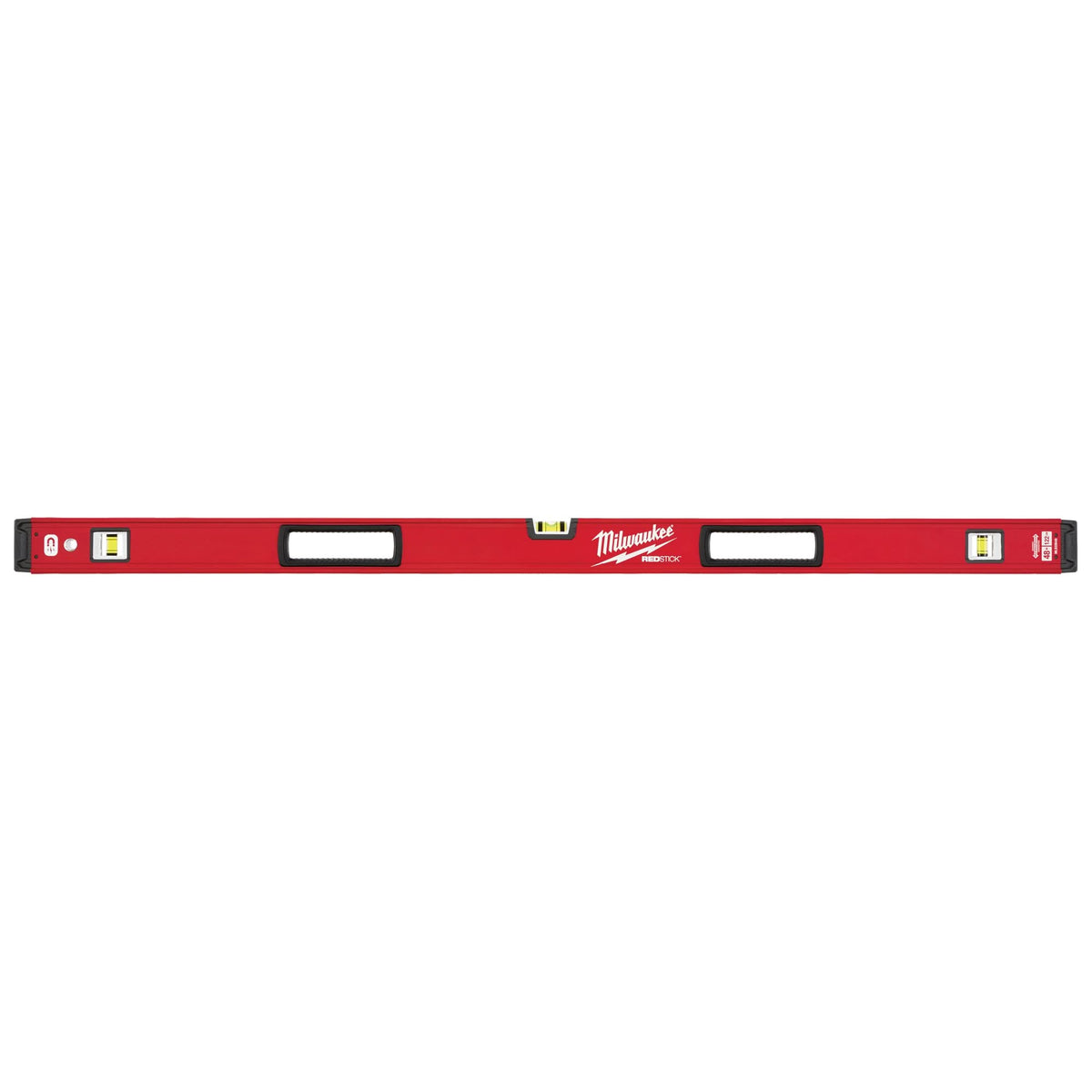 Redstick™ Level, Box, 4' L, Steel, 3, Magnetic