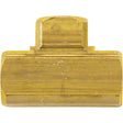 Female Pipe Tees, Brass, 1/4"