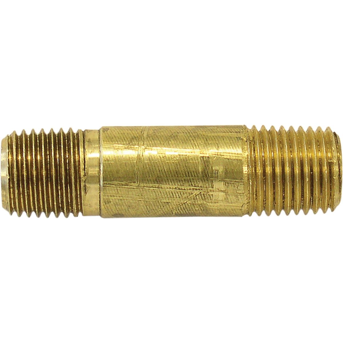 Long Pipe Nipple, Brass