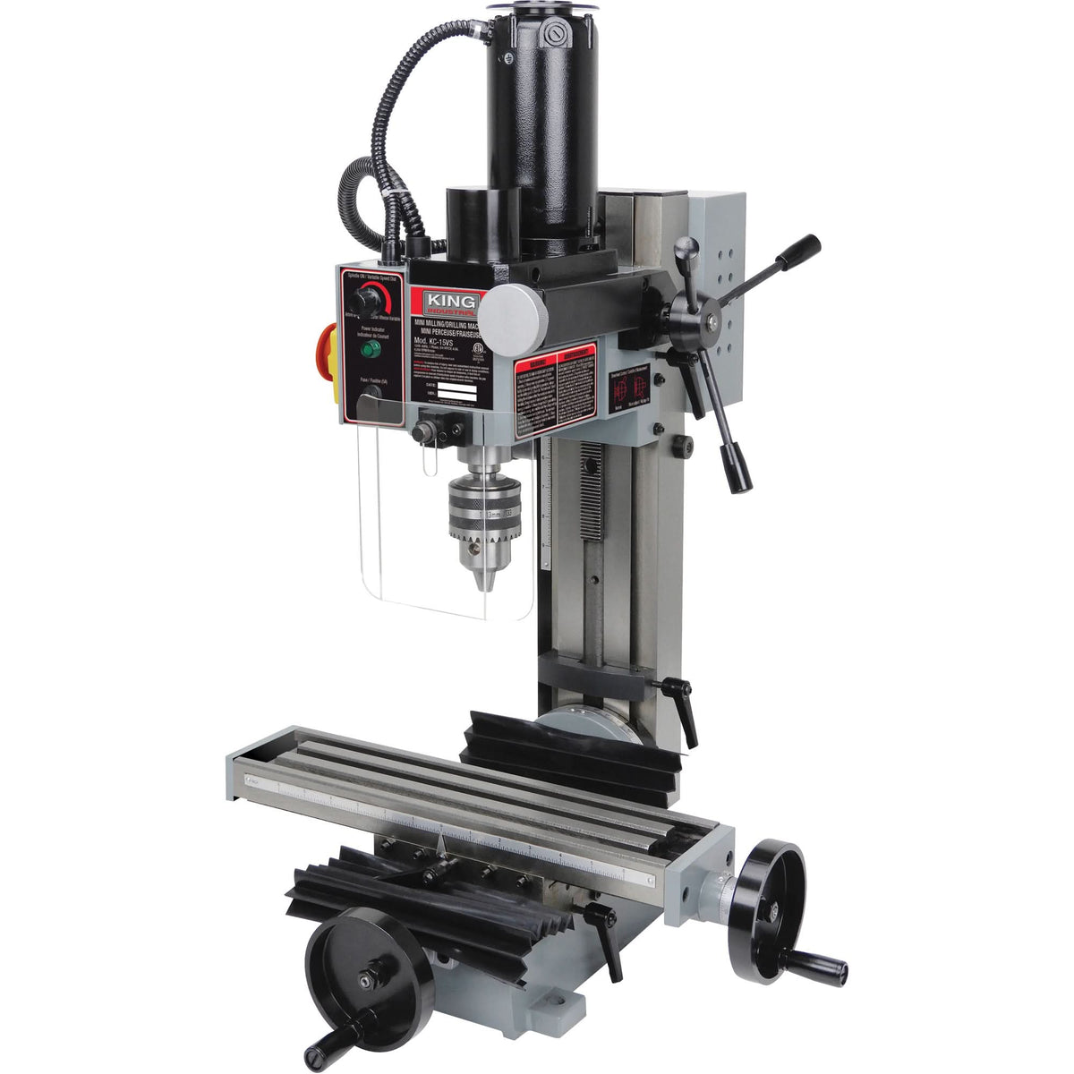 Mini Milling & Drilling Machine, 2 Speeds, 1/2" Drilling Capacity