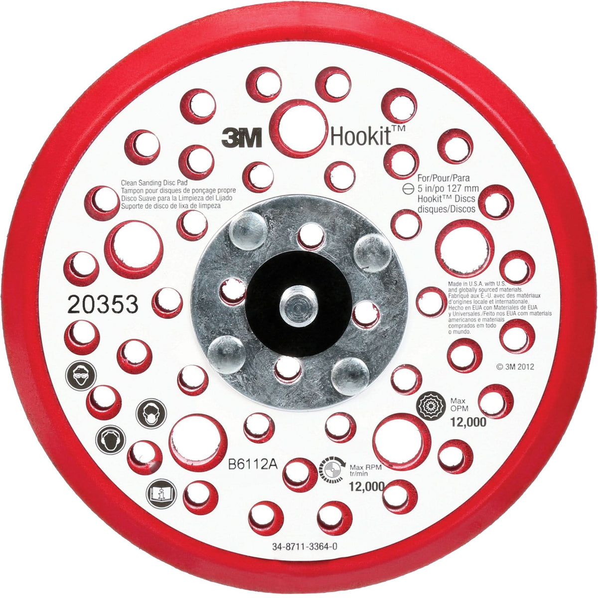 Sanding Low-Profile Disc Pad