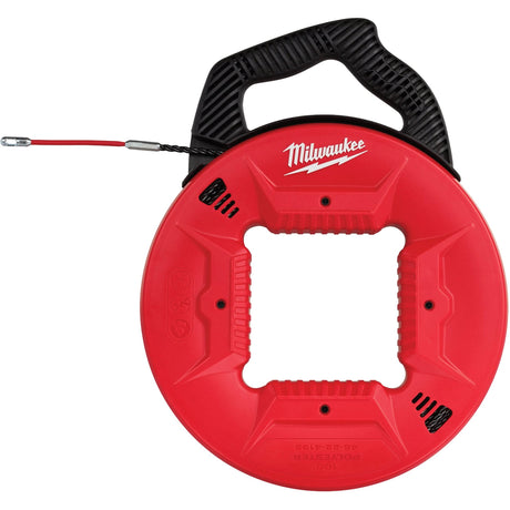 Fish Tape with Flexible Metal Leader