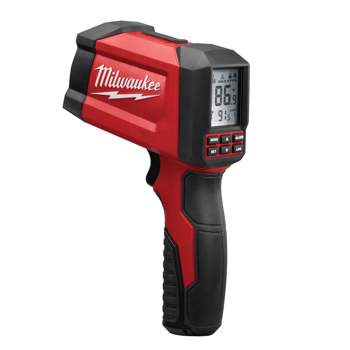 Infrared/Contact Temp-Gun™ Thermometer, -40°- 1472°F ( -40°-800°C ), 30:1, Adjustable Emmissivity