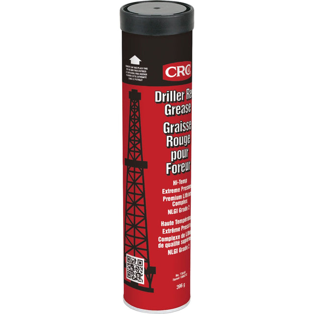 Driller Red Grease Extreme Pressure Lithium Complex Grease, Cartridge