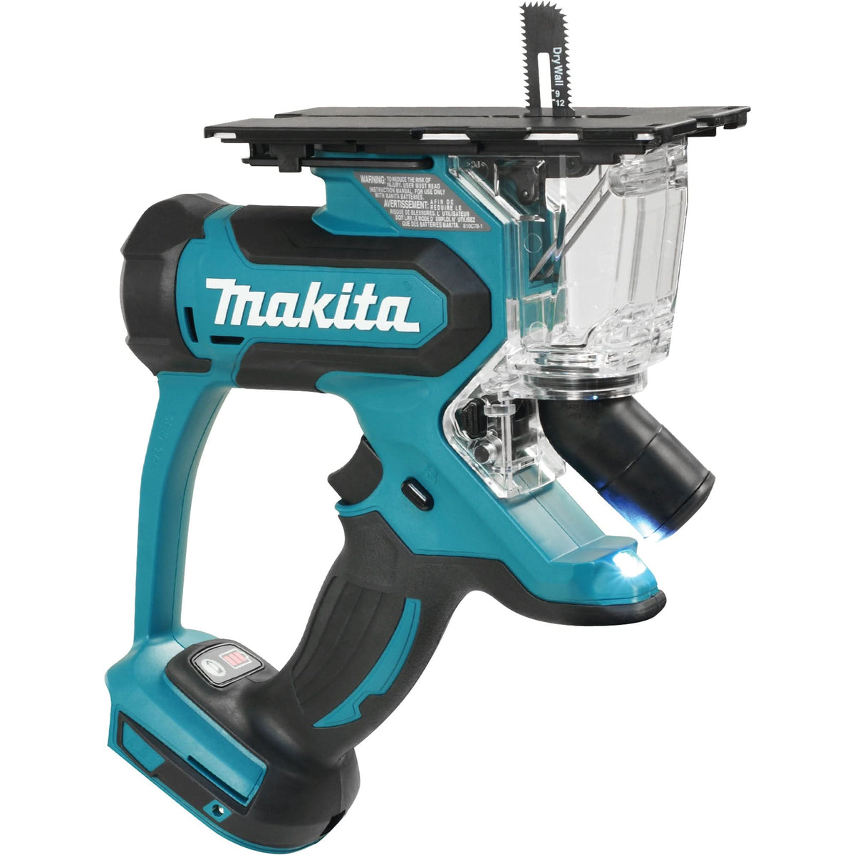 Drywall Cutter (Tool Only), 18 V, Lithium-Ion, 0-6000 SPM, 1/4" Stroke Length