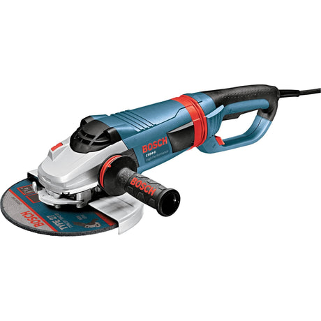 High Performance Large Angle Grinder, 9", 120 V, 15 A, 6500 RPM