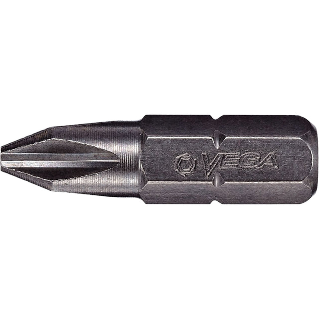 Bull Nose Insert Bit, Phillips, #4, 1/4" Drive
