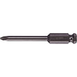 Power Bit, Phillips, #4 Tip, 7/16" Drive Size, 3-1/2" Length