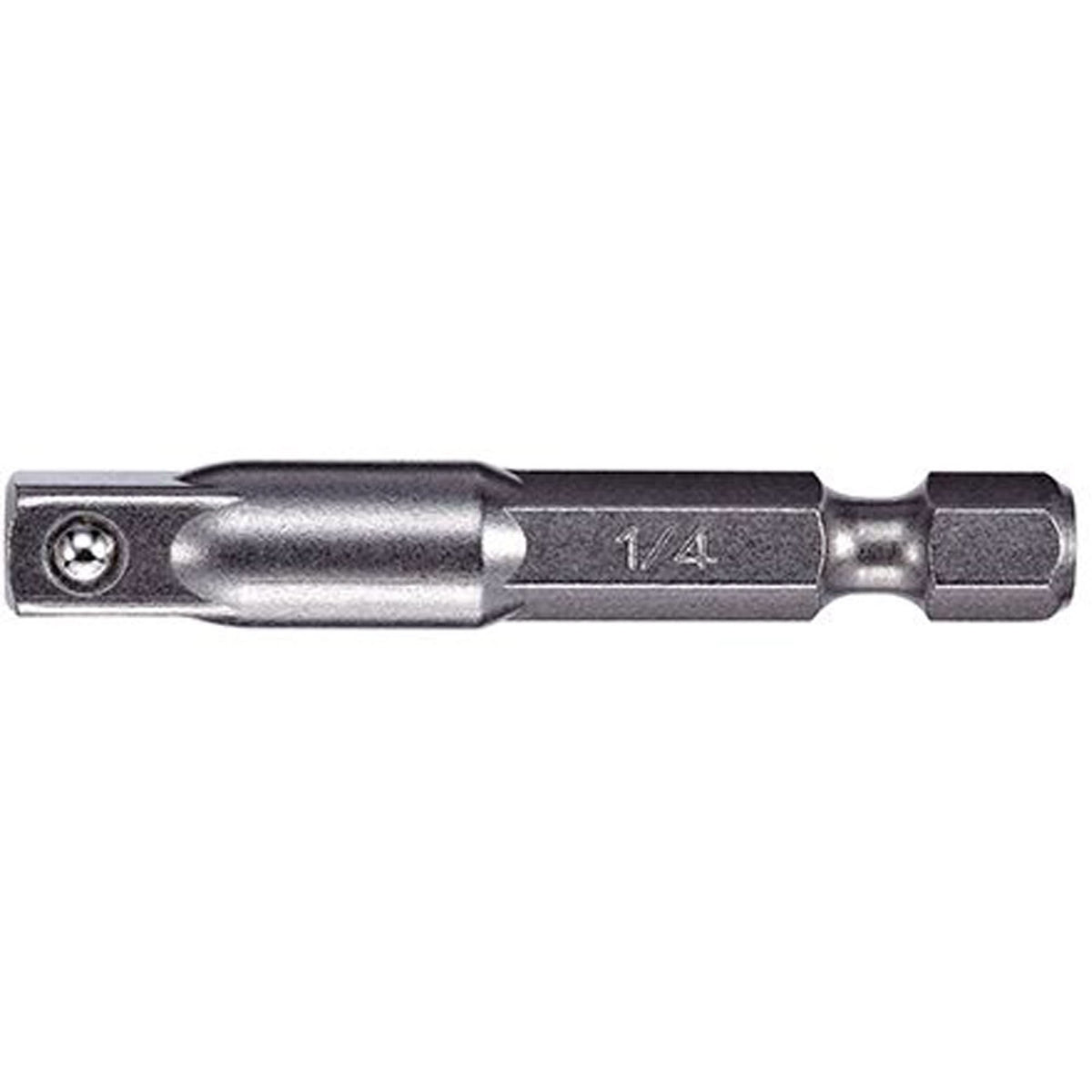 Adapter & Extension, 1/4" Drive Size, 1/4" Male Size, Ball, 4" L