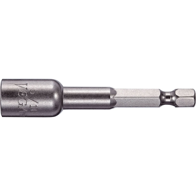 Nutsetter, 5.5 mm Tip, 1/4" Drive, 1-3/4" L, Magnetic