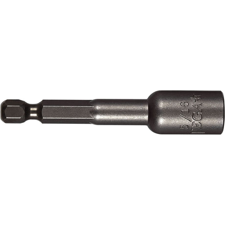 Lobular Nutsetter, 5/16" Tip, 1/4" Drive, 2-9/16" L, Magnetic