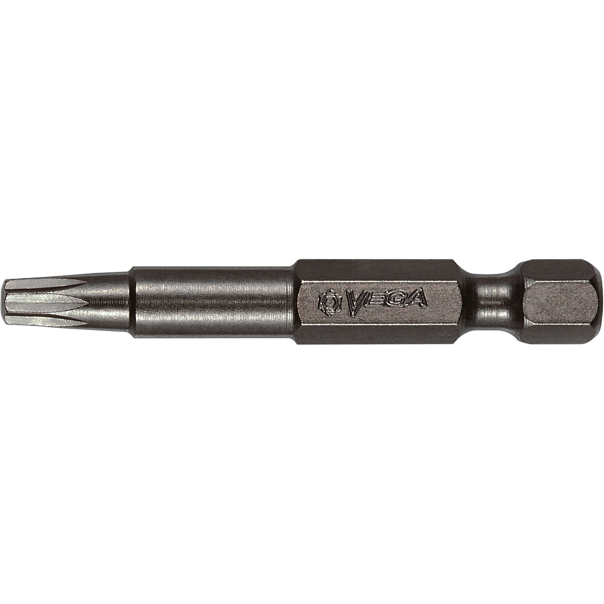Power Bit, Double-Square, #2 Tip, 1/4" Drive Size, 3-1/2" Length