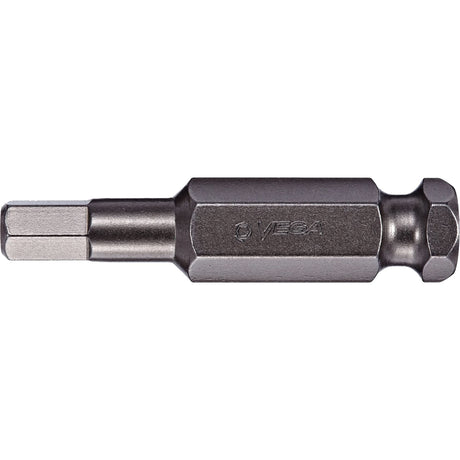 Power Bit, Hex, 1/8" Tip, 7/16" Drive Size, 2" Length