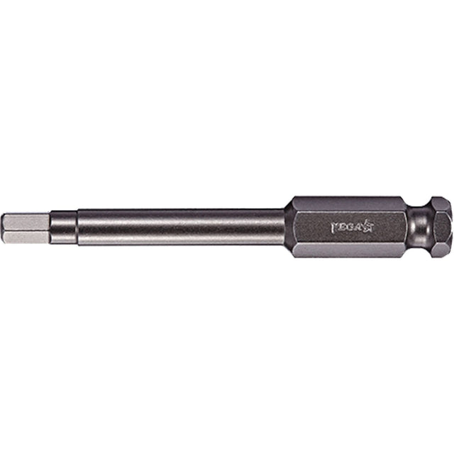 Power Bit, Hex, 5/32" Tip, 7/16" Drive Size, 3-1/2" Length