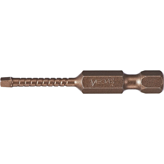 Impactech® Power Bit, Square, #3 Tip, 1/4" Drive Size, 2" Length
