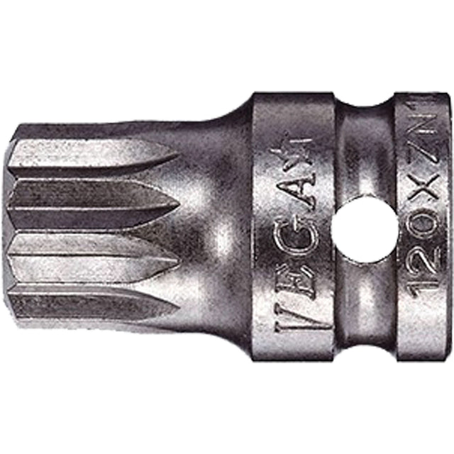 Socket Bit, Triple Square, 10 x 3/4" L, 1/4" Drive