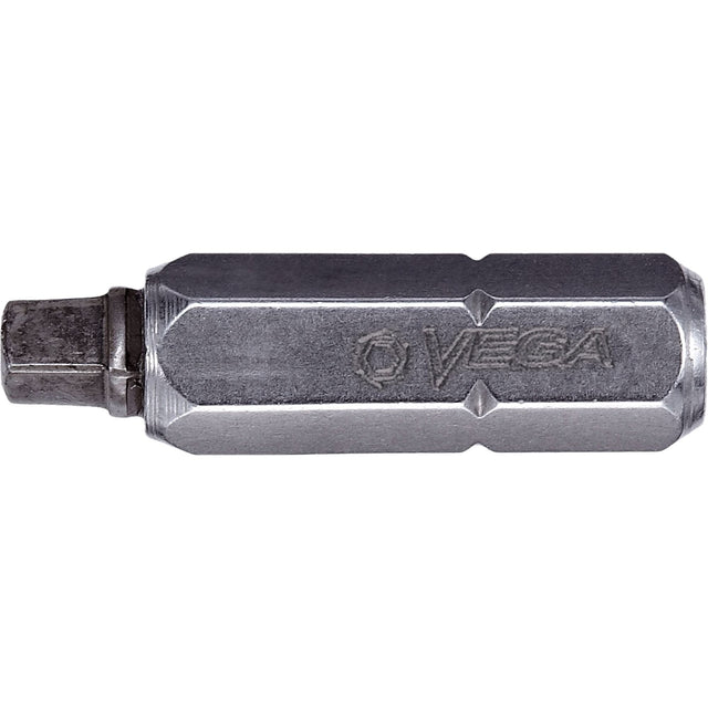 Two-Piece Construction Insert Bit, Square, #0, 1/4" Drive