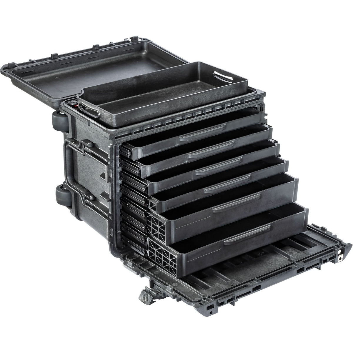 Gen 2 Mobile Tool Chest, 24" W, 7 Drawers, Black