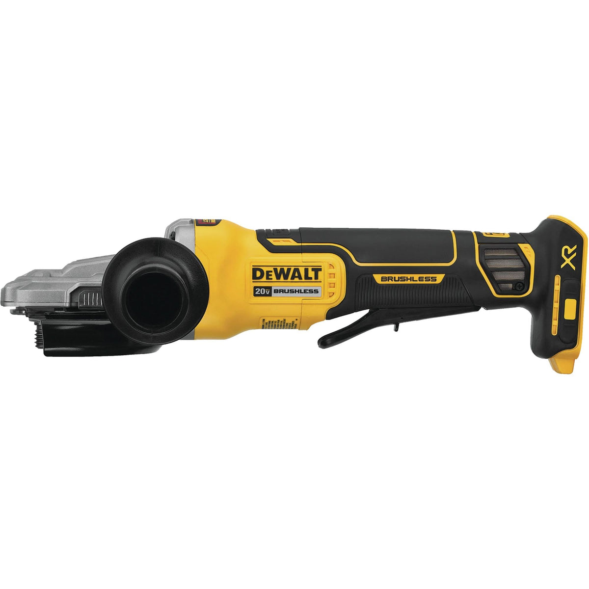 Max XR® Flathead Paddle Switch Small Angle Grinder (Tool Only), 5" Wheel, 20 V