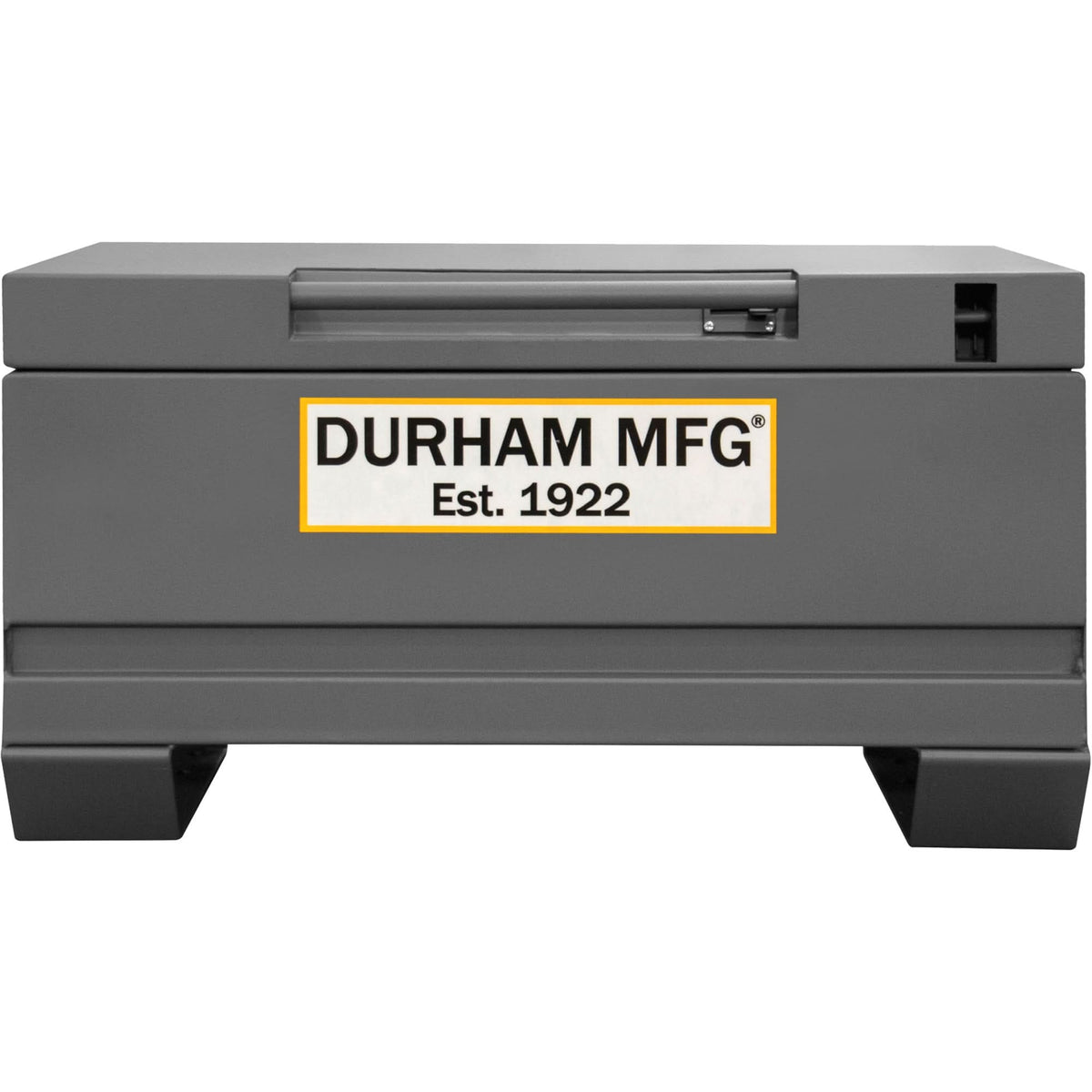 Jobsite Storage Box, 32" x 19" x 17-13/16", Steel, Grey