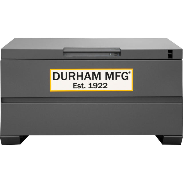 Jobsite Storage Box, 48" x 24" x 27-13/16", Steel, Grey