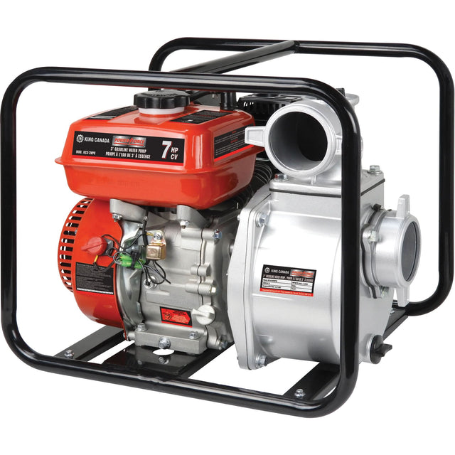 Gas Powered Water Pump, 196 cc, 4-Stroke OHV, 7.0 HP