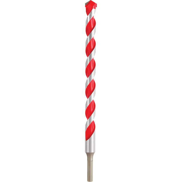 Hammer Drill Bit, 3/4", 3-Flat Shank, Carbide