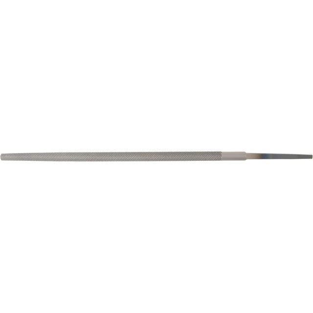 File, 1/4" Dia. x 6" L, Round, Second Cut