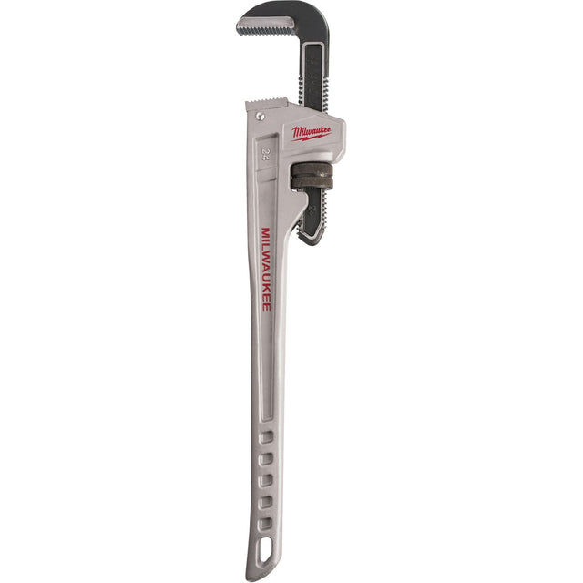 Pipe Wrench, 3" Jaw Capacity, 24" Long, Ergonomic Handle